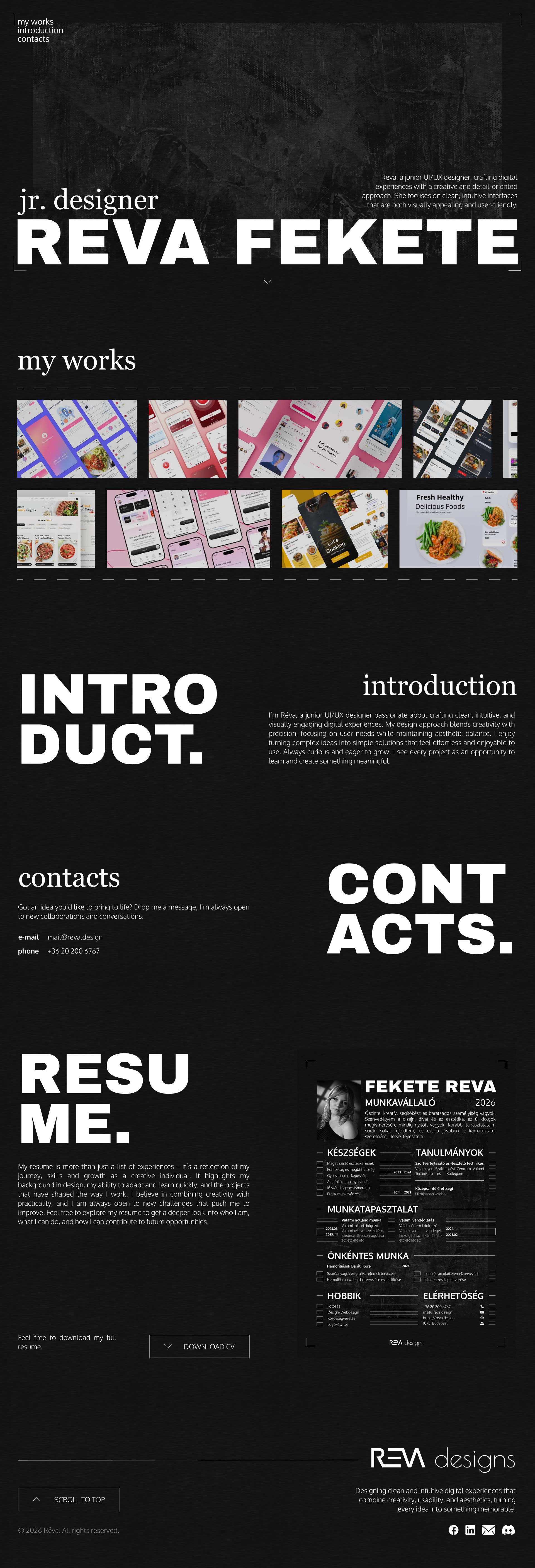 New portfolio preview